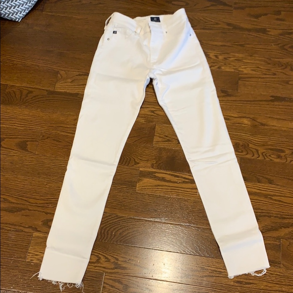 AG The Farrah Skinny Ankle: high rise skinny